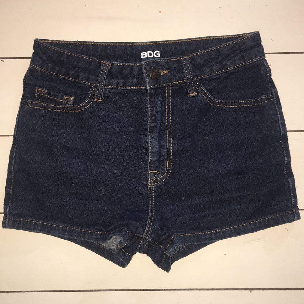 BDG blue jean shorts